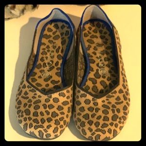 Rothy’s Spotted Flat 9.5 Barely Worn (Leopard)